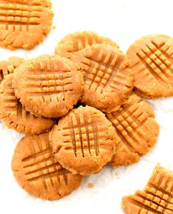 3 cookies (29 g) Sugar Free Peanut Butter Cookies
