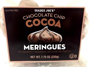 3 cookies (30 g) Chocolate Chip Cocoa Meringues
