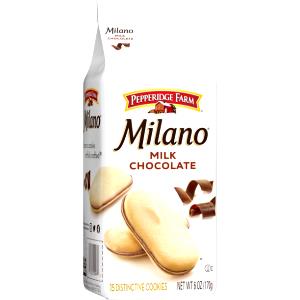 3 cookies (33 g) Milano Cookies - Milk Chocolate