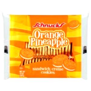 3 cookies (36 g) Orange Pineapple Creme Sandwich Cookies