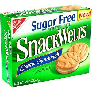 3 Cookies Assod Creme Sandwich Cookies, Sugar-Free