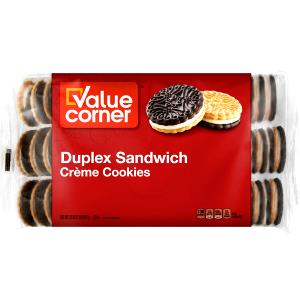 3 cookies Duplex Sandwich Creme Cookies