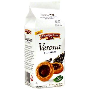 3 Cookies Verona Cookies, Blueberry