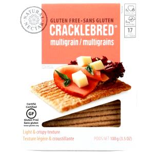 3 crackers (14 g) Gluten Free Cracklebred Multigrain