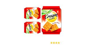 3 crackers (25 g) English Cream Crackers