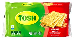 3 crackers (28 g) Bran Crackers with Sesame Seeds