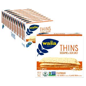 3 crackers (36 g) Sesame Flatbread Crackers
