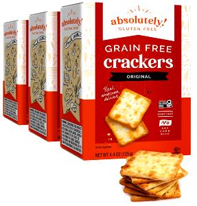 3 crackers Gluten Free Crackers