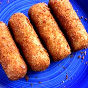 3 croquettes Ham Croquettes