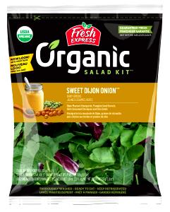 3 cups (100 g) Organic Sweet Dijon Onion Salad Kit