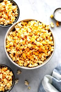 3 Cups Popcorn, Cheddar Cheese, Pre-Popped