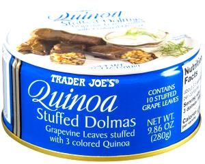 3 dolmas (80 g) Quinoa Stuffed Dolmas