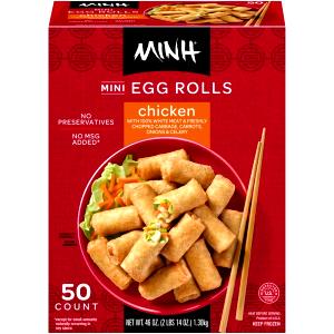 3 egg rolls (102 g) Spicy Mini Chicken Egg Rolls