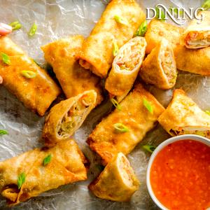 3 egg rolls (3 g) Mini Egg Rolls