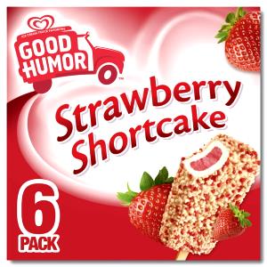 3 Fl Oz Ice Cream Bar, Strawberry Shortcake