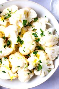 3 Flowerets Cauliflower, Boiled, No Salt