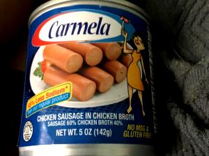3 links (48 g) Salchichas de Pollo