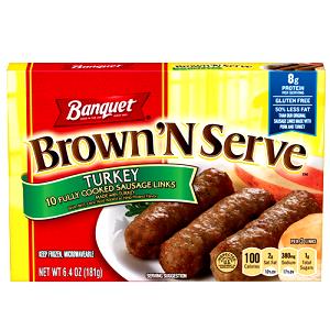 3 links (51 g) Turkey Sausage Breakfast Links