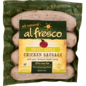 3 links (64 g) Delights Applewood Smoke Chicken Sausage Links