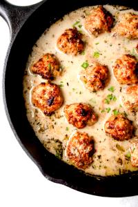 3 meatballs (68 g) Wild Mushroom Chicken Meatballs