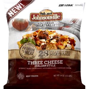 3 meatballs (73 g) Three Cheese Italian Style Meatballs