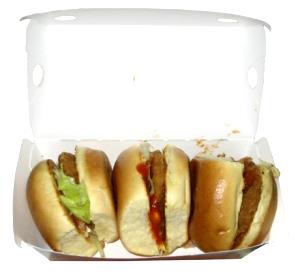 3 mini sandwiches Mini Buffalo Ranch Chicken Sandwiches