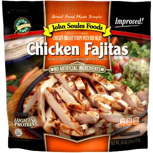3 oz (84 g) Chicken Breast Fajitas