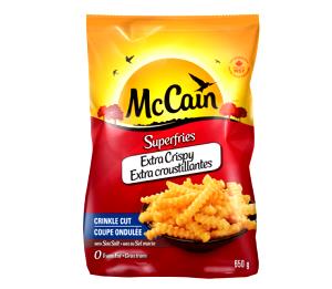 3 oz (84 g) Extra Crispy Crinkle Cut Fries