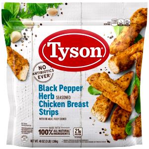 3 oz (84 g) Lemon Pepper Grilled Chicken Breast Strips