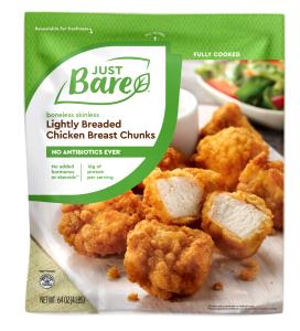 3 oz (84 g) Lightly Breaded Breast Chunks
