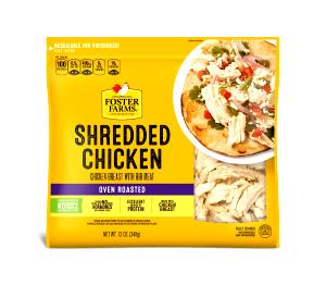 3 oz (84 g) Oven Roasted Shredded Chicken Breast
