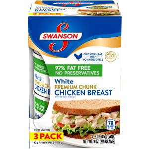 3 oz (84 g) Premium Chunk Chicken Breast in Water (3 oz)