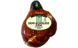 3 oz (84 g) Premium Semi Boneless Ham with Natural Juices