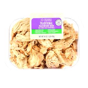 3 oz (84 g) Pulled Rotisserie Seasoned Chicken