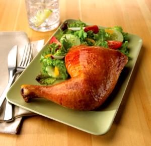 3 oz (84 g) Roasted Chicken Leg Quarters