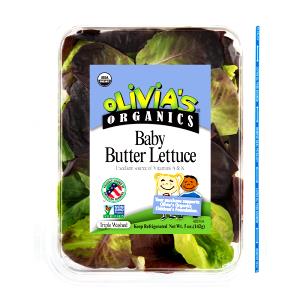 3 oz (85 g) Baby Spinach Baby Butter Lettuce