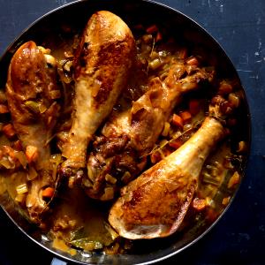 3 oz (85 g) Braised Turkey Drumsticks