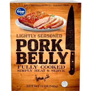 3 oz (85 g) Fully Cooked Pork Belly