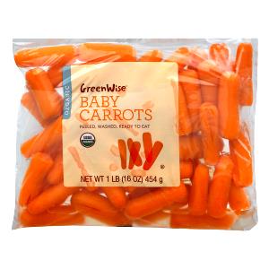 3 oz (85 g) GreenWise Organic Baby Carrots