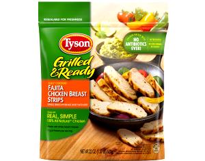 3 oz (85 g) Grilled Chicken Strips Fajita