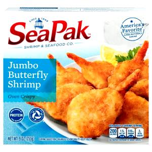3 oz (85 g) Jumbo Breaded Butterfly Shrimp