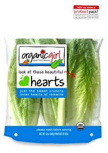 3 oz (85 g) Organic Hearts of Romaine