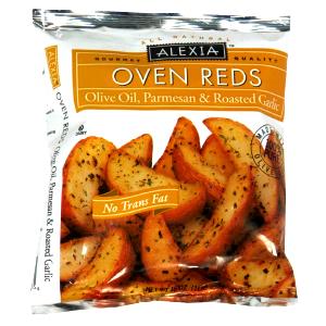 3 oz (85 g) Oven Reds Olive Oil, Parmesan & Roasted Garlic Potatoes