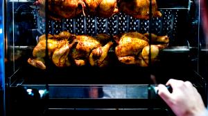 3 oz (85 g) Plain Chicken, Honey Brined Rotisserie
