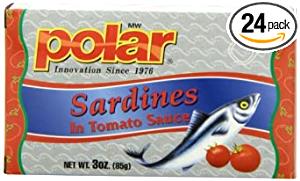 3 oz (85 g) Sardines in Tomato Sauce