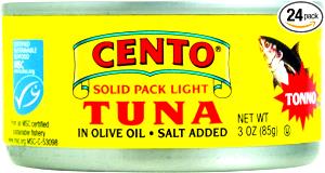 3 oz (85 g) Tuna Fillets in Olive Oil