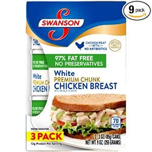 3 oz (85 g) White Premium Chunk Chicken Breast (3 oz)