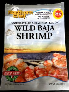 3 oz (85 g) Wild Baja Shrimp