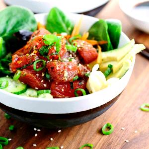 3 oz (85 g) Yellowfin Ahi Tuna Poke