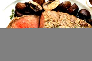 3 Oz Beef Eye Of Round (Trimmed to 1/2" Fat, Prime Grade, Cooked, Roasted)